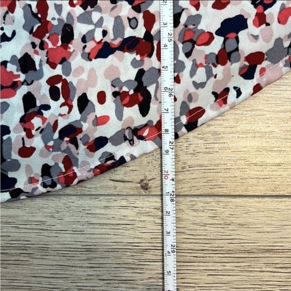 Loft Multicolored Long Sleeve Blouse Size XS - Picture 8 of 8